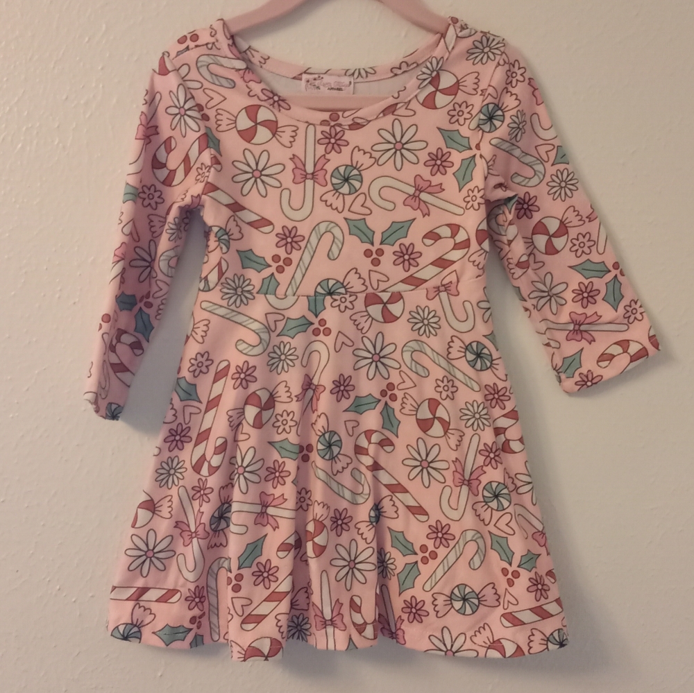 Clover Cottage Baby Girl Christmas Dress